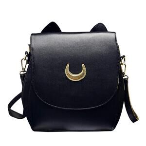 4670 Moon Sailor Purses and Handbags Cute Cat Anime Backpack Fashion